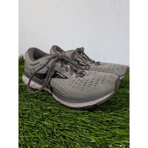 Brooks Ghost 13 Running Shoes Women Size 8 Medium Gray Road Athletic Sneakers
